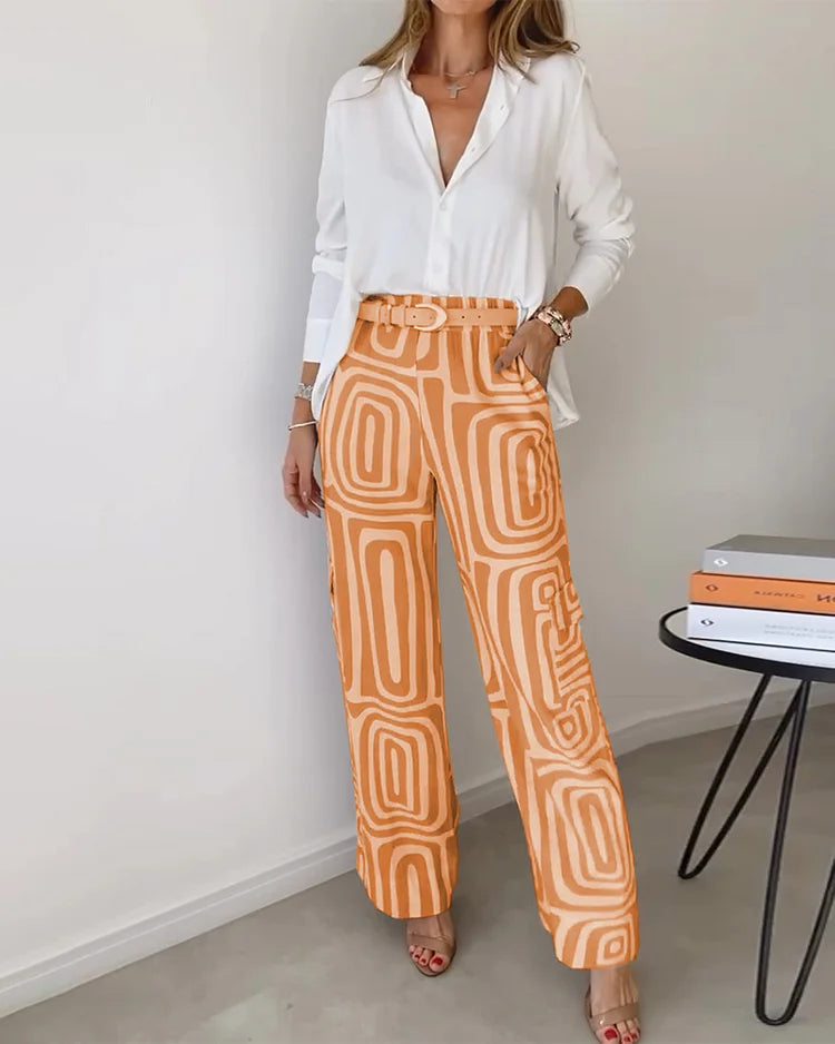 KAMMAY | PANTALON À MOTIFS