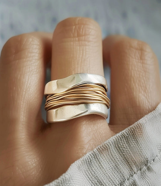 Léonie | Bague en Guldtrådar Argent