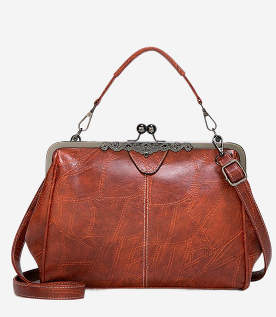 Léonie | Sac vintage intemporel avec fermoir élégant