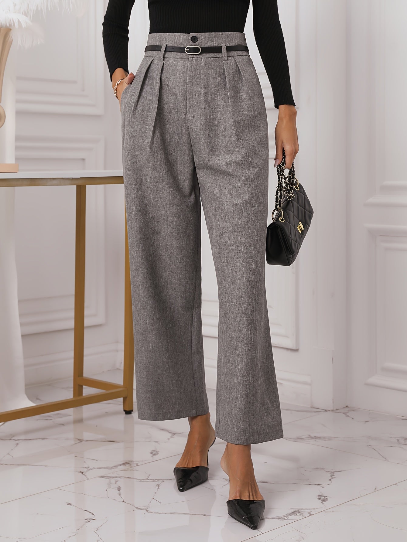 MARION | PANTALON CLASSY TAILLE HAUTE