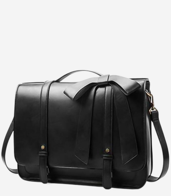 Léonie | Sac rétro Twist en Bleu-Rose