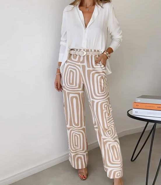 KAMMAY | PANTALON À MOTIFS