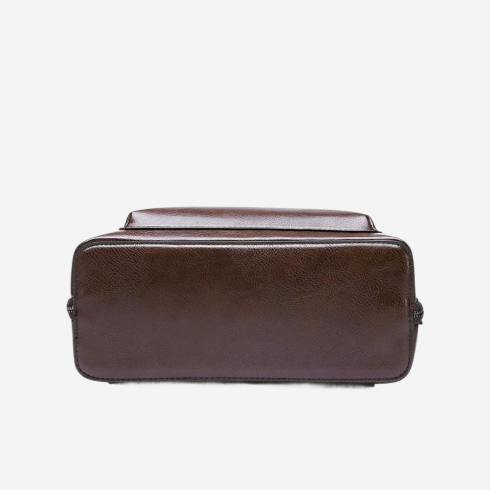 Léonie | Sac à fermeture éclair à deux voies Intemporel avec Élégance Simple