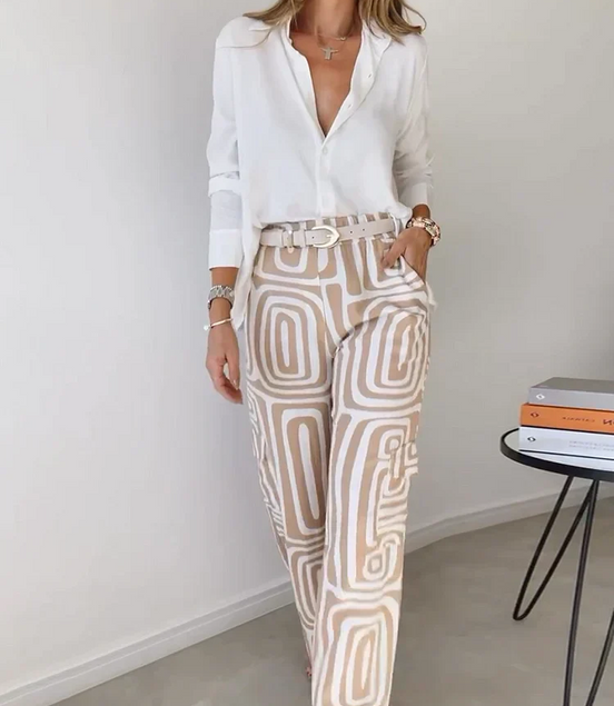 KAMMAY | PANTALON À MOTIFS