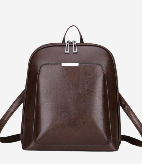 Léonie | Sac à fermeture éclair à deux voies Intemporel avec Élégance Simple