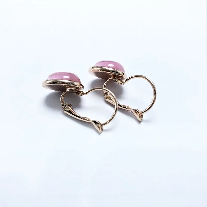 Léonie | Boucles d'oreilles en pierre de lune vintage exclusives