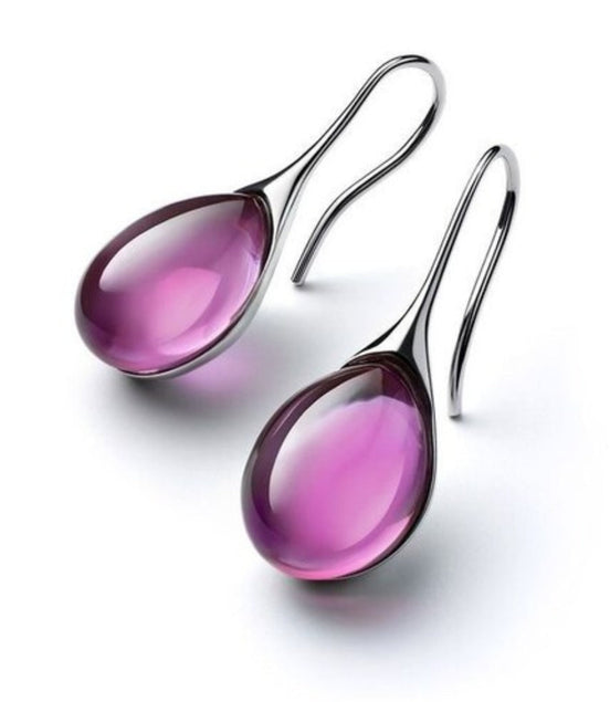 Léonie | Boucles d'oreilles en cristal Zita