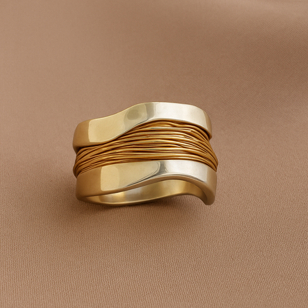 Léonie | Bague en Guldtrådar Argent