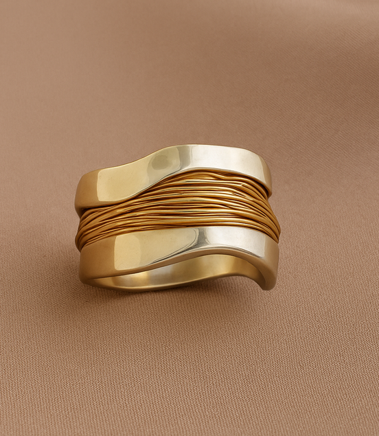 Léonie | Bague en Guldtrådar Argent