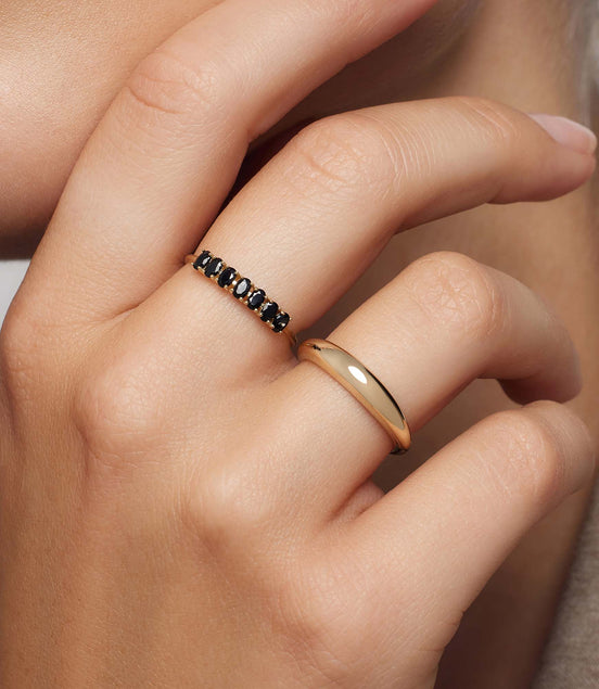 Léonie | Bague Rock Solid en or