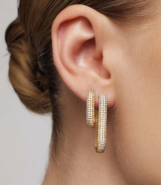 Léonie | Ikon pavé-däck en or