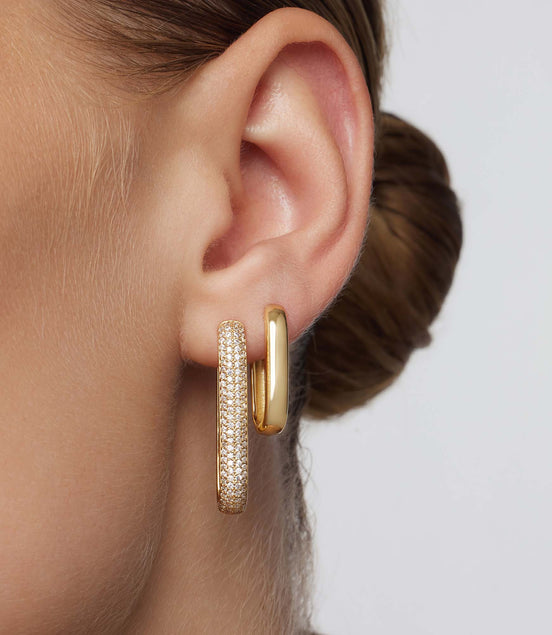 Léonie | Bagues pavé en or