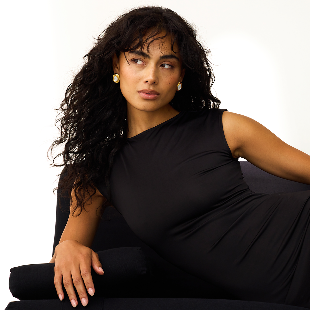 Léonie | Boucles d'oreilles Giselle en or