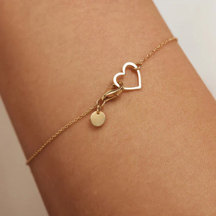 Léonie | Lilou Coeur-bracelet en or