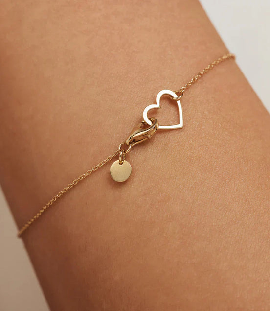 Léonie | Lilou Coeur-bracelet en or