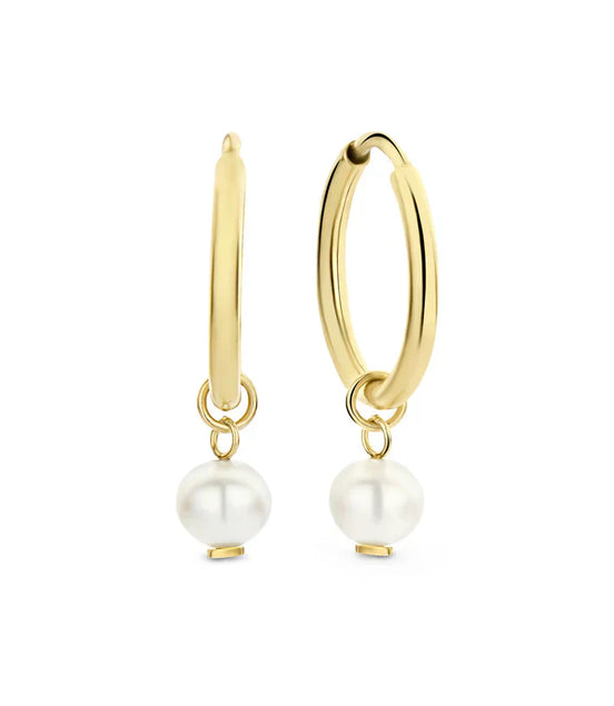 Léonie | Boucles d'oreilles Delia Crest en or