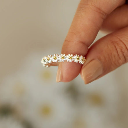Léonie | Bague de Fleurs Luxueuse
