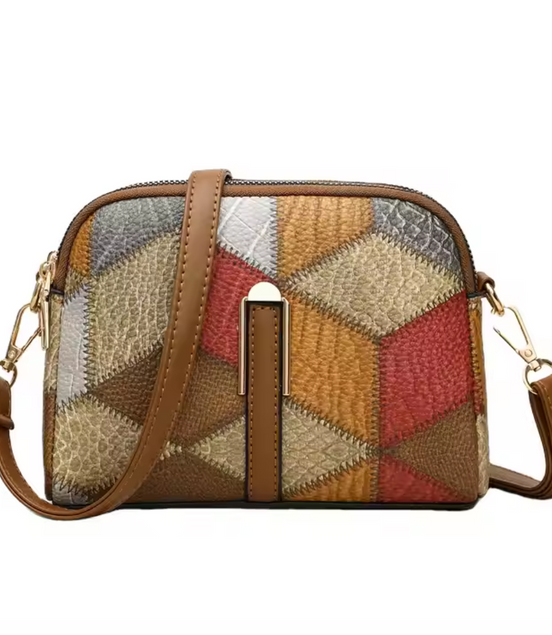 Léonie | Mini Sac Bandoulière Patchwork
