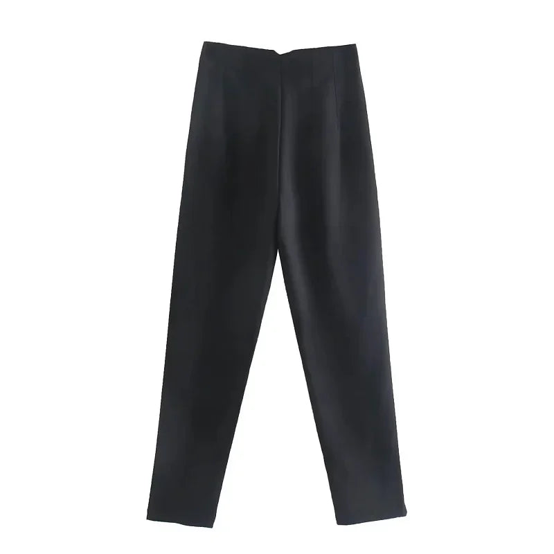 AYU | PANTALON FORMELLE TAILLE HAUTE AVEC COUPE AJUSTÉE