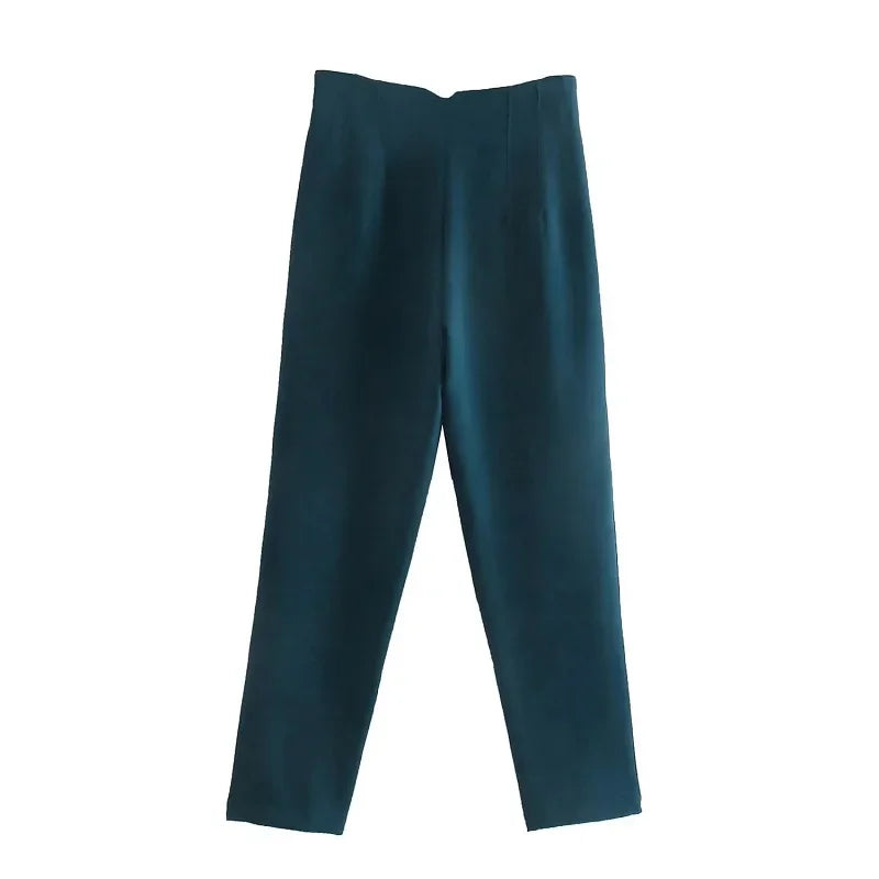 AYU | PANTALON FORMELLE TAILLE HAUTE AVEC COUPE AJUSTÉE
