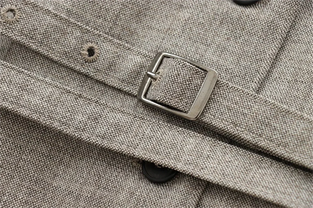 Léonie | Veste avec ceinture