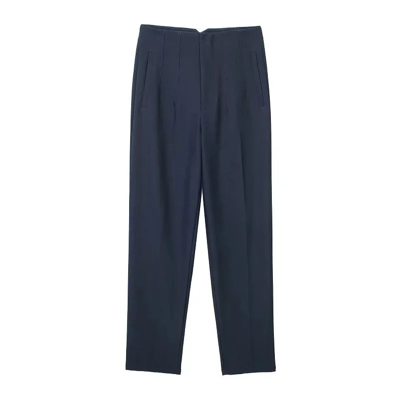 AYU | PANTALON FORMELLE TAILLE HAUTE AVEC COUPE AJUSTÉE