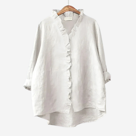 Léonie | Blouse à volants