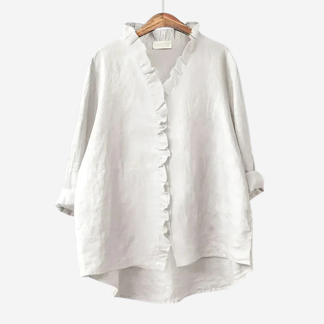 Léonie | Blouse à volants