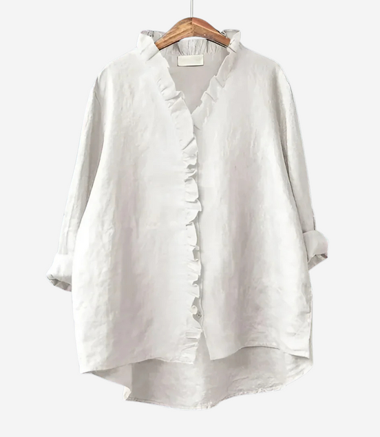 Léonie | Blouse à volants