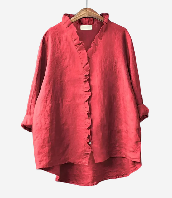 Léonie | Blouse à volants