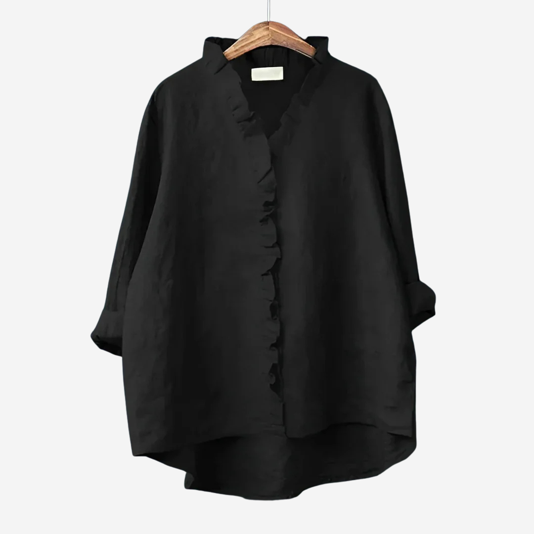 Léonie | Blouse à volants