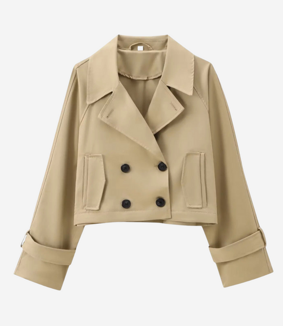 Léonie | Veste à double boutonnage