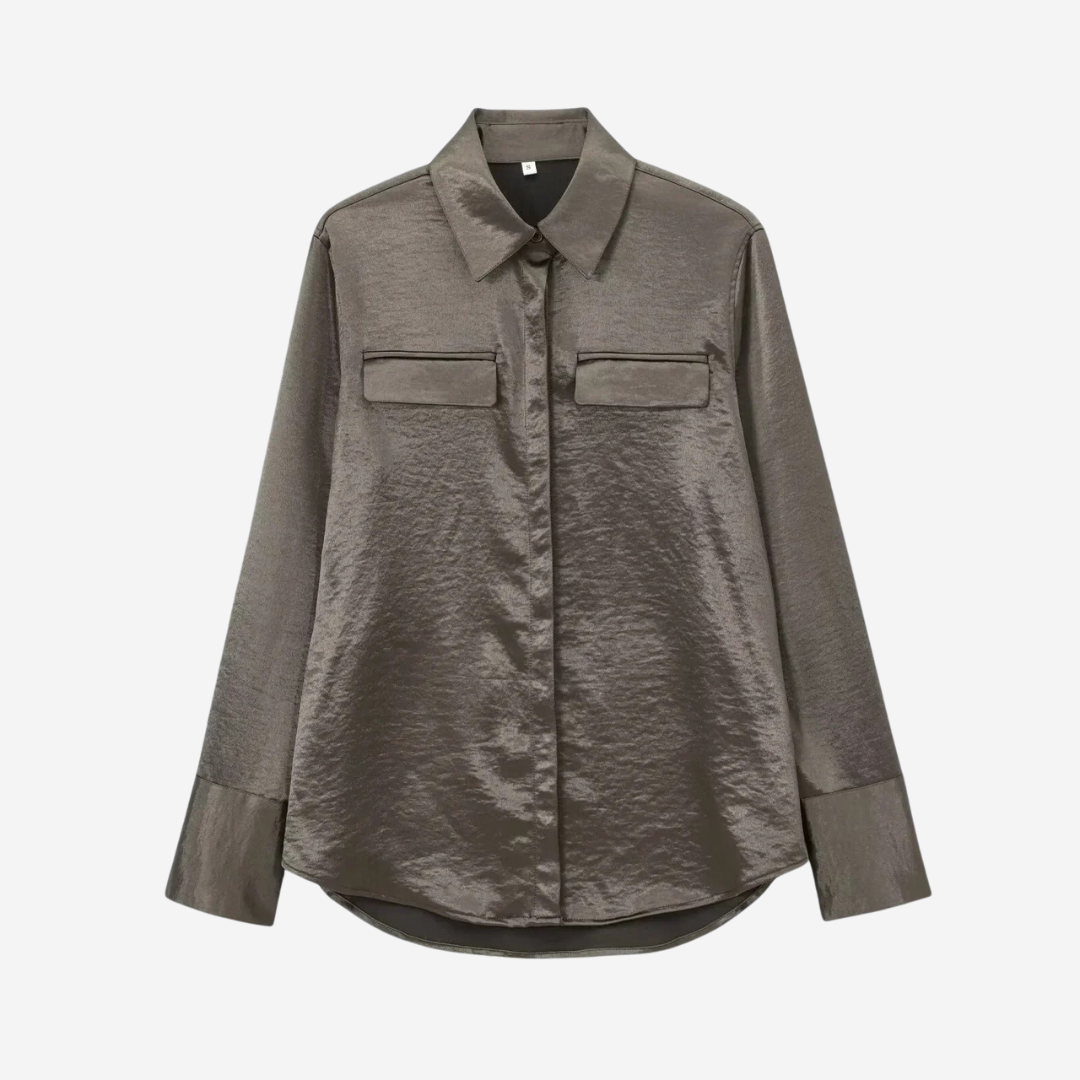 Léonie | Chemise en soie