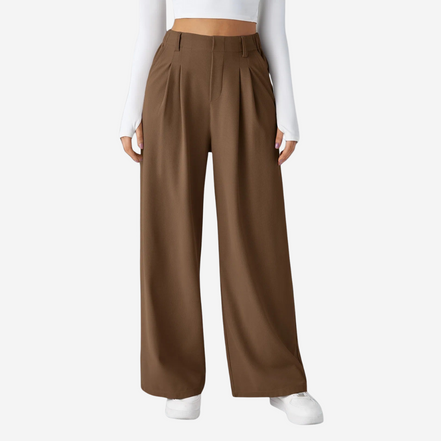 Léonie | Pantalon en Waffle