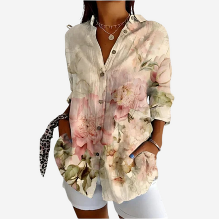 Léonie | Chemisier coloré à motifs