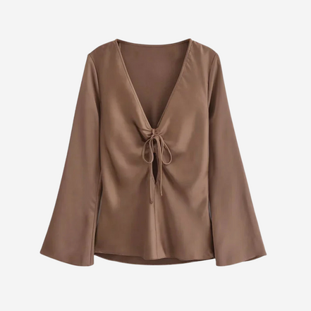 Léonie | Top à col en V