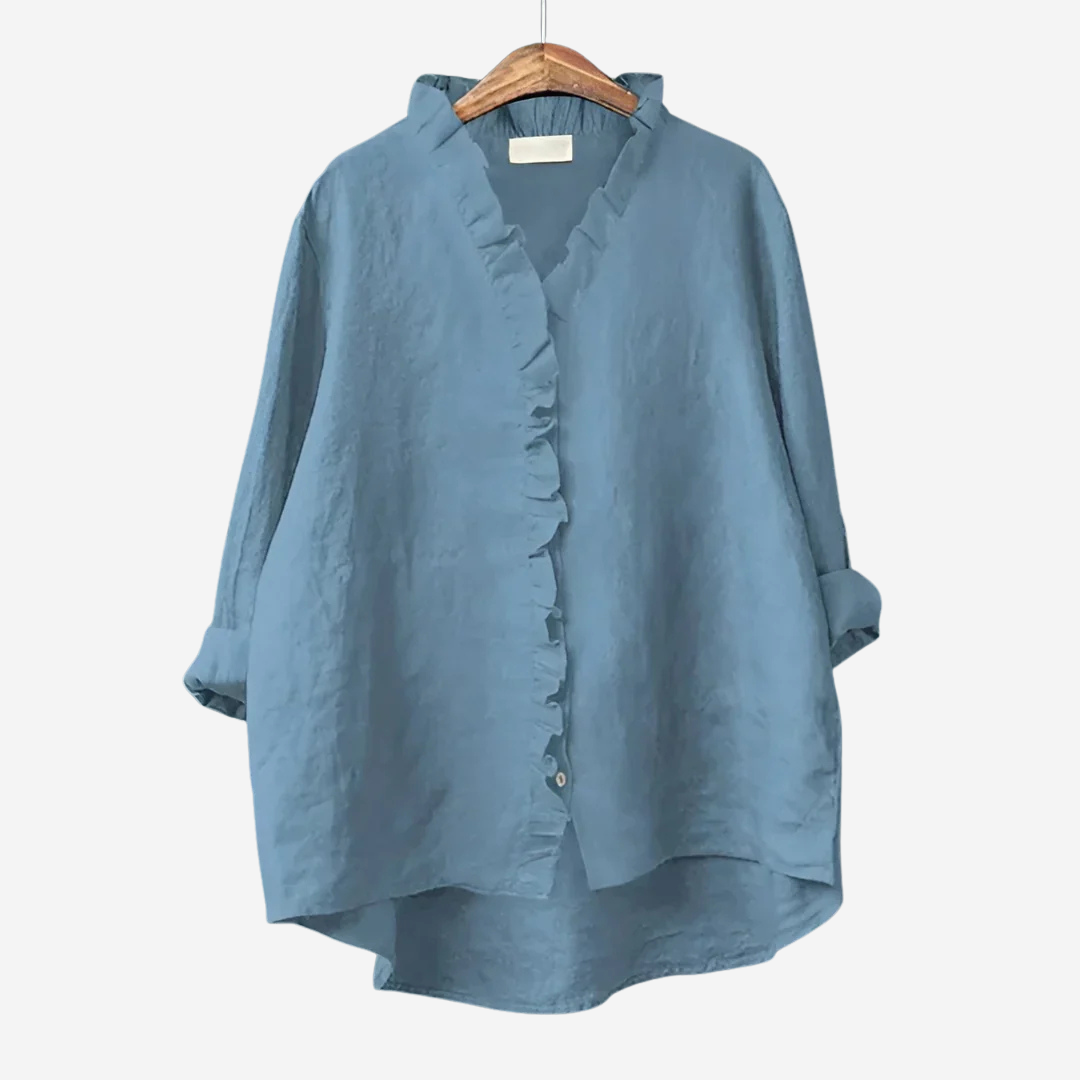 Léonie | Blouse à volants