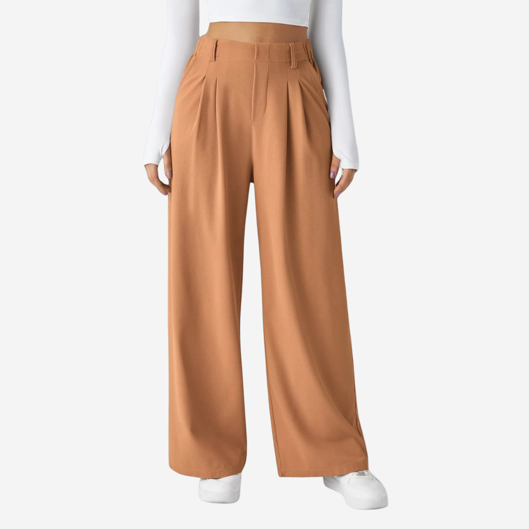 Léonie | Pantalon en Waffle