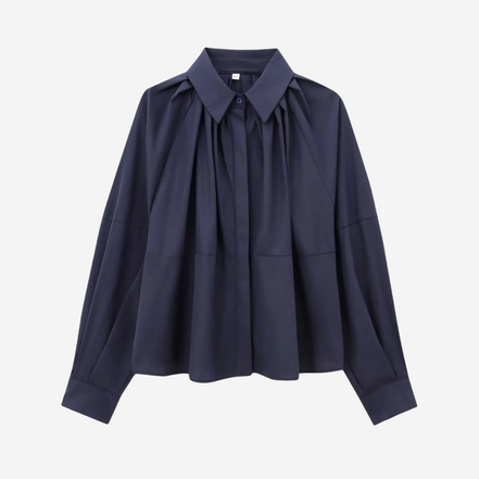 Léonie |  Blouse plissée