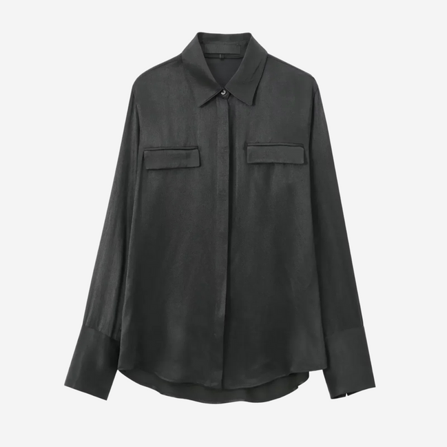 Léonie | Chemise en soie