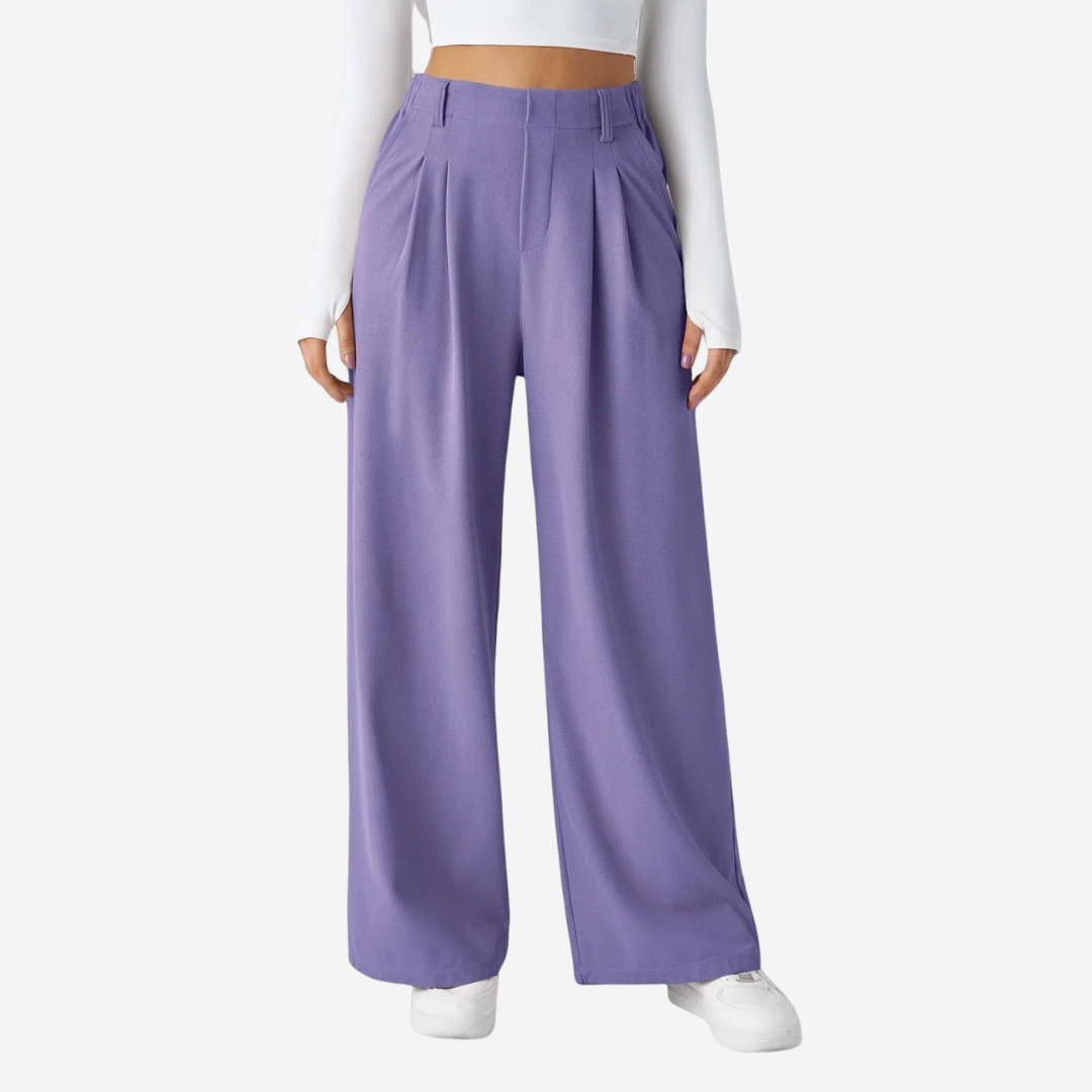 Léonie | Pantalon en Waffle