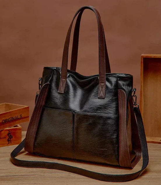 Léonie | Sac en cuir végétalien classique