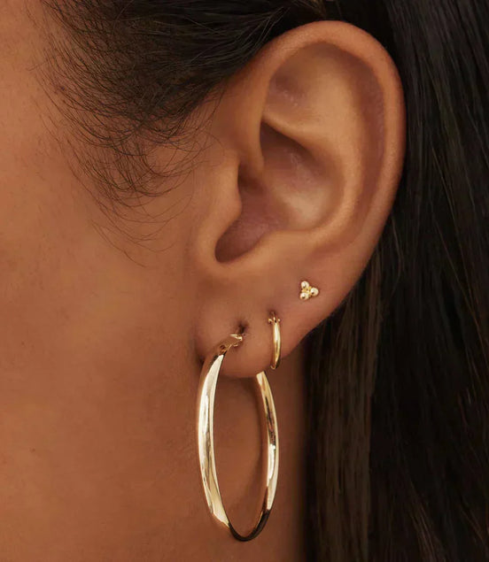 Léonie | Boucles d'oreilles Noa Serane en or