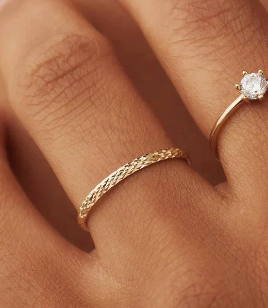 Léonie | Bague Ameline en or