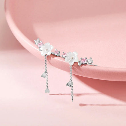 Léonie | Boucles d'oreilles Fleur de Cerisier