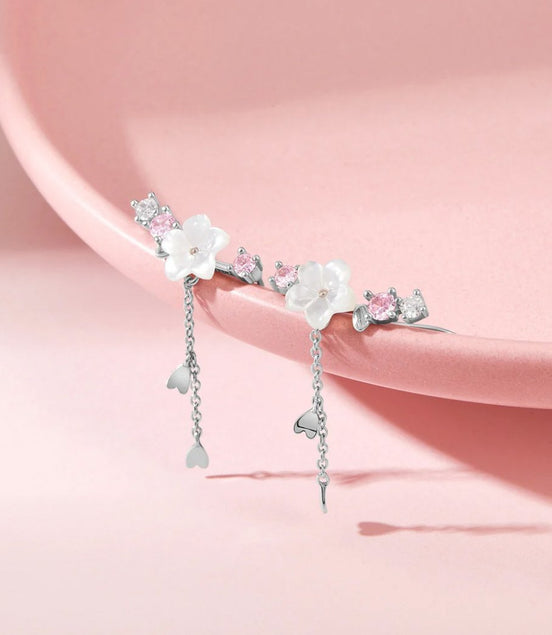 Léonie | Boucles d'oreilles Fleur de Cerisier