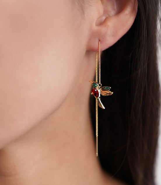 Léonie | Boucles d'oreilles Chica Colibri
