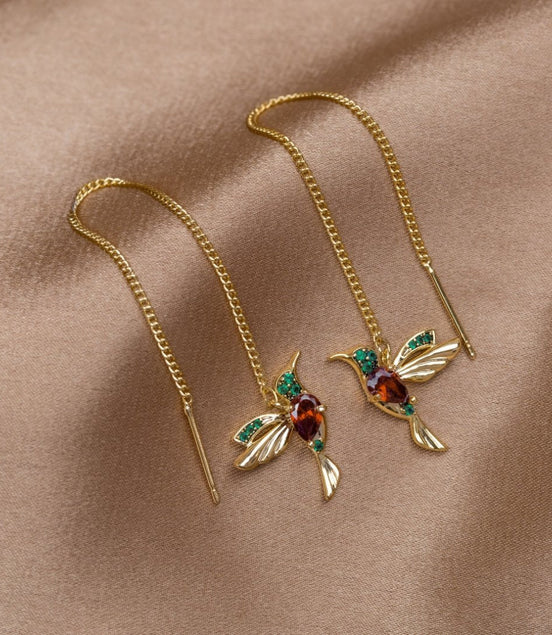 Léonie | Boucles d'oreilles Chica Colibri