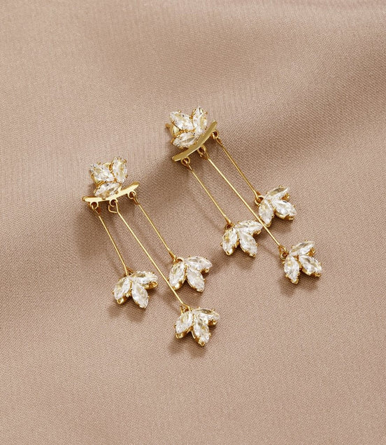 Léonie | Boucles d'Oreilles Élégantes Vattenfall