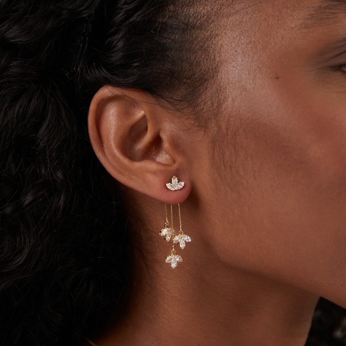 Léonie | Boucles d'Oreilles Élégantes Vattenfall